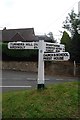 Old Direction Sign - Signpost by North Lane, West Hoathly Parish