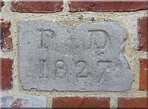 TL8415 : Old Boundary Marker #6 by Braxted Park Road, Great Braxted Parish by Milestone Society