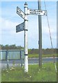 Old Direction Sign - Signpost by New Road, Croft Mitchell, Camborne Parish