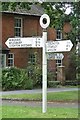 Old Direction Sign - Signpost by The Green, Aston Abbotts Parish