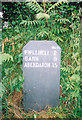 Old Milestone by the B4415, Efailnewydd, Llannor Parish