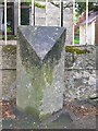 Old Milestone by the A9, Victoria Road, Brora, Clyne Parish