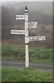 Old Direction Sign - Signpost near Releath, Sithney Parish