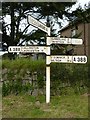 Old Direction Sign - Signpost by the A338, Saltash Road, Callington Parish