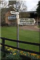 Old Direction Sign - Signpost by Stoke on Tern