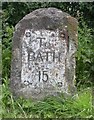 Old Milestone by the A365, Bath Road, Seend Parish