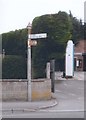 Old Direction Sign - Signpost by the B3165, Stapleton Road, Martock