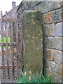 Old Milestone by Church Lane, Weston Parish, Harrogate