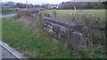 SN7532 : Old Boundary Marker near A4069 junction, Llandovery Parish by Milestone Society