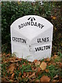 Old Boundary Marker by the A581, Southport Road, Croston Parish