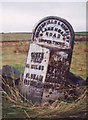 Old Milestone by the A635, Greenfield Road, Holmfirth