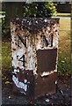 Old Milepost by the B1318, Great North Road, Brunton Park