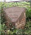 Old Milepost by the B3139, west of Charlton, Kilmersdon