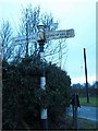 Old Direction sign - Signpost by the B794, Haugh of Urr