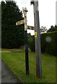 Old Direction Sign - Signpost by Station Road, Nailsea