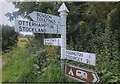 Old Direction Sign - Signpost north of Keenthorne Farm