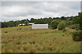 S9369 : Rough grassland and new barn by N Chadwick