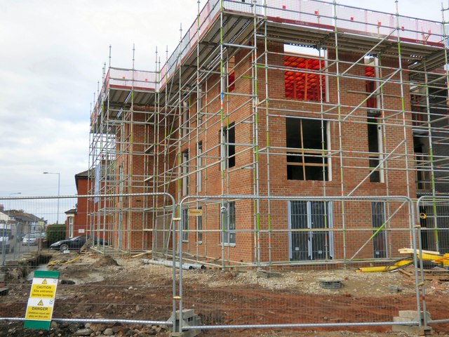 New houses at Bredbury Curve