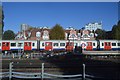 Underground train at Kilburn