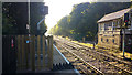 SD9926 : East of platform 2, Hebden Bridge railway station by Phil Champion