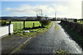 A slight trace of snow from last week, Farburn Road