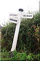 Old Direction Sign - Signpost by Station Road, Hailsham