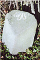 Old Milestone by the A91, Logie Kirk, Logie Parish