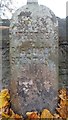 Old Milestone by Sawley Road, Chatburn Parish