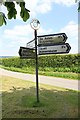 Old Direction Sign - Signpost by Farmcote Cottage, Claverley