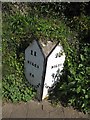 Old Milestone by Carmarthen Road, Kilgetty/Cilgeti