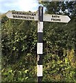 Old Direction Sign - Signpost by Cock Road, Horningsham