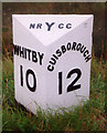 Old Milepost by the A171, Newton Mulgrave