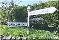 Old Direction Sign - Signpost in Clapton, Ston Easton parish