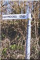 Old Direction Sign - Signpost by Knapp Road, Lower Knapp