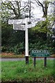 Old Direction Sign - Signpost by Kidds Hill, Hartfield parish