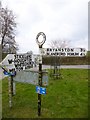 Old Direction Sign - Signpost by North Street, Winterborne Stickland