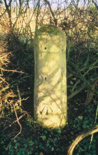 Old Milestone by the B4047, Burford Road