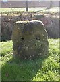 Old Milestone by the B3151, Heathcote Road, Yeovilton parish