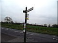 Old Direction Sign - Signpost by the A675, Blackburn Old Road, Hoghton