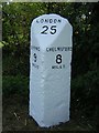 Old Milestone by the A414, Chelmsford Road, Norton Heath