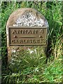 Old Milestone by the B721, Eastriggs, Dornoch parish