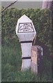 Old Milepost by the A873, Cuptree Farm, Kilmaddock parish