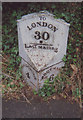 Old Milestone by the A20, London Road, Larkfield