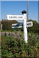 Old Direction Sign - Signpost by Workhouse Lane, Icklesham