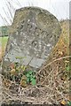 SO1223 : Old Milestone by the A40, Llansantfraed, Talybont-on-Usk parish by Milestone Society