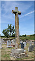 Old Wayside Cross - moved to Woodland churchyard