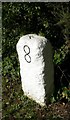 Old Milestone by the A337, Lymington Road, Highcliffe