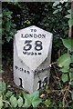 Old Milepost by the B1389, Colchester Road, Witham parish