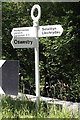 Old Direction Sign - Signpost by the B4580, Llawnt, Oswestry