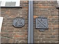 TQ3181 : Old Boundary Markers by the B400, Chancery Lane, Westminster parish by Milestone Society